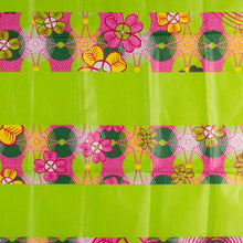 Load image into Gallery viewer, Green Flower Garden Traditional African Head Wrap