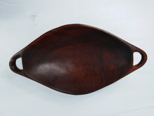 Load image into Gallery viewer, Decorative African Wood Carved Bowl Medium
