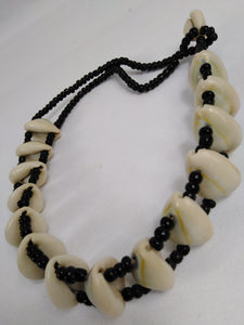 African Cowrie Shell Necklace