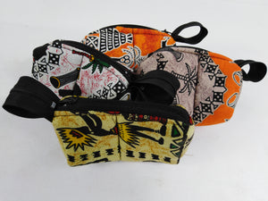 African Authentic Ankara Multi Pattern 4 Set Pouches