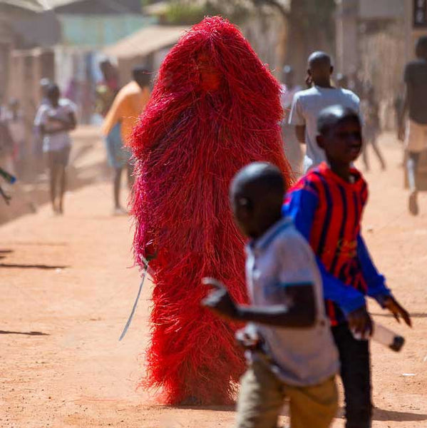 Gambian Traditional Kankurang Masquerade