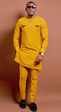 Men's Yellow Senator Outfit