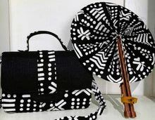 Load image into Gallery viewer, Women&#39;s Classic African Handbag with Fan