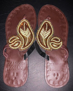 Kenyan Leather Flip-Flops