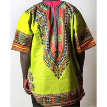 Load image into Gallery viewer, African Dream Light Green Dashiki Men Top