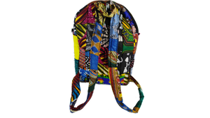 African Multi Pattern Ankara Bag Medium