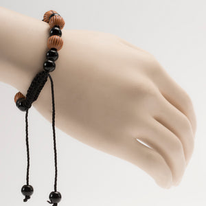 African Black & Brown Beads Bracelet