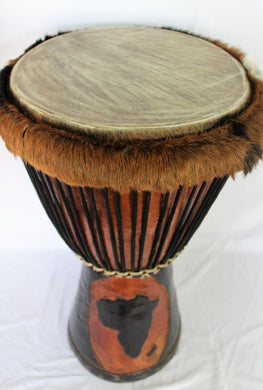 Large Rare Professional Africa Djembe
