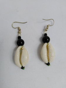 African Cowrie Shells Earrings