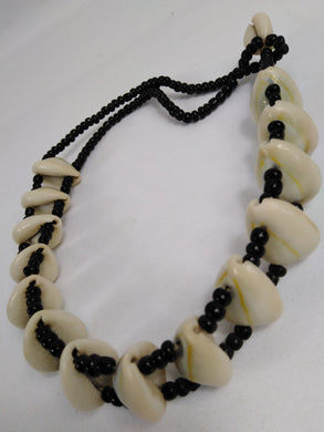 African Cowrie Shell Necklace