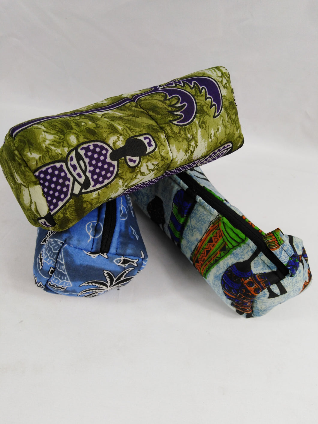 African Authentic Ankara Culture 3 Set Pouch