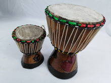Load image into Gallery viewer, African Djembe Musical Instrument Mini 2 Set
