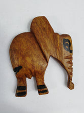 Load image into Gallery viewer, African Brown Elephant Fridge Magnet