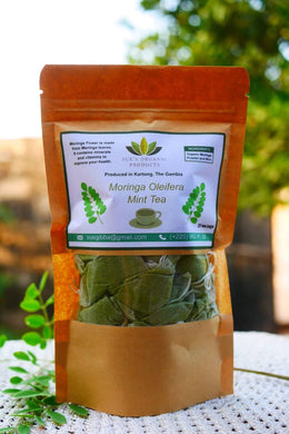100% Pure African Organic Moringa  & Mint Tea Bags Pack